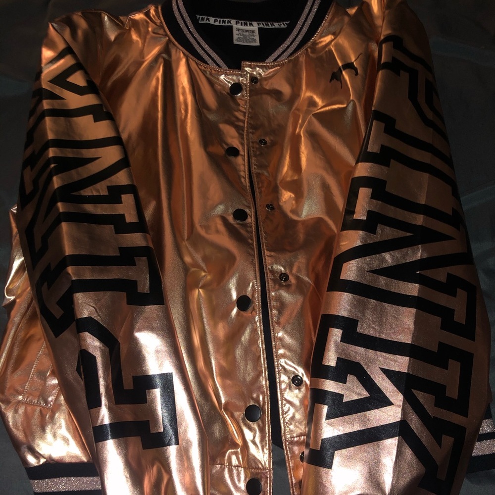 PINK bomber jacket